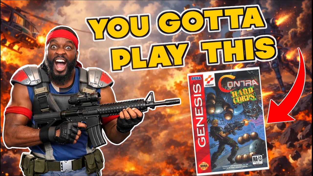 🔥 This Contra: Hard Corps Game Is INSANE!! | You Gotta Play This 