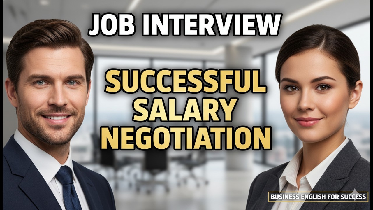 Job Interview Salary Negotiation | The Professional Way to Negotiate Your Salary | Business English
