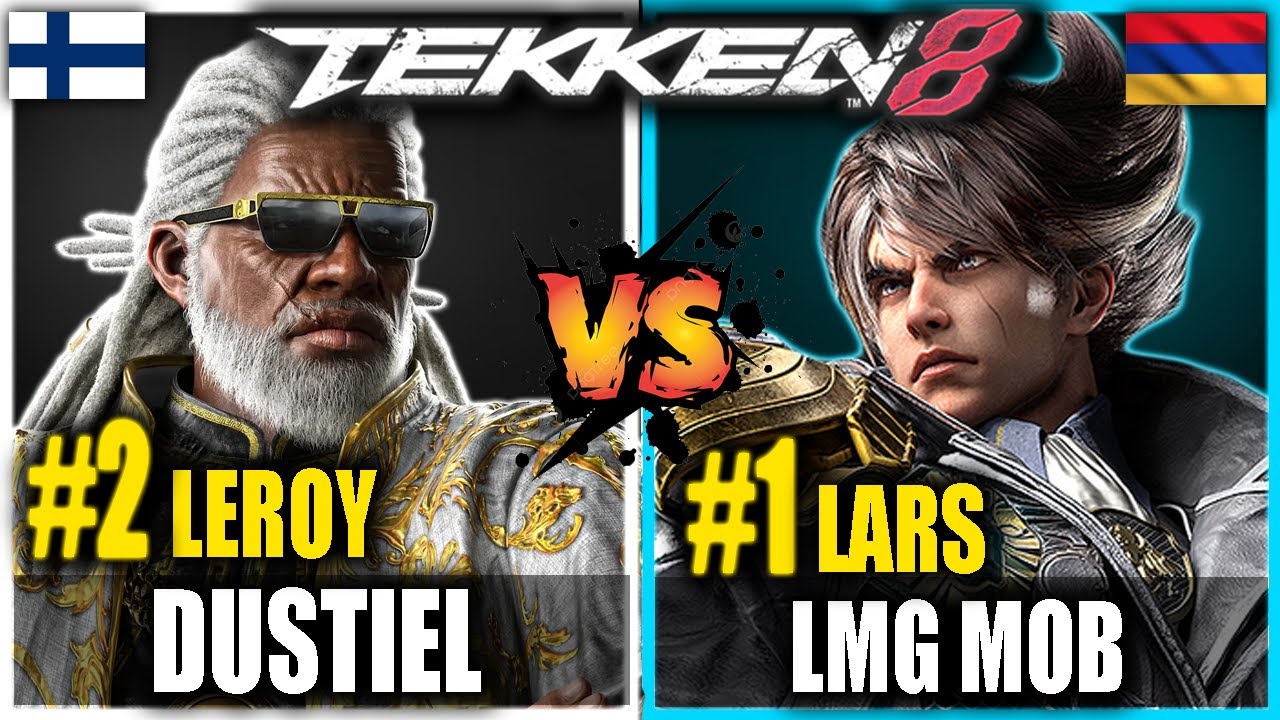 Tekken 8 PROs - Dustiel vs LMG MoB (#2 Leroy vs Lars #1) - PRO Tekken 8 Replays
