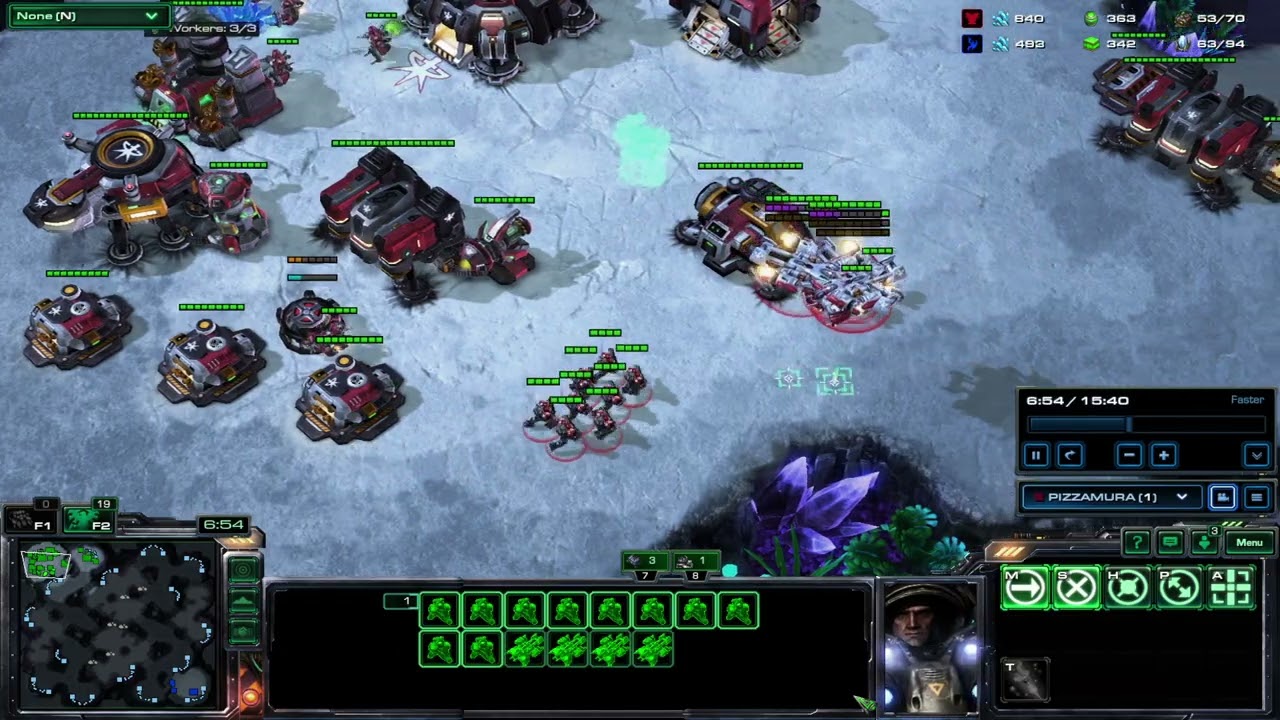 [TH] Starcraft 2: Ranked 1v1 ศึกกากชนกาก (Terran vs Protoss Multiplayer)