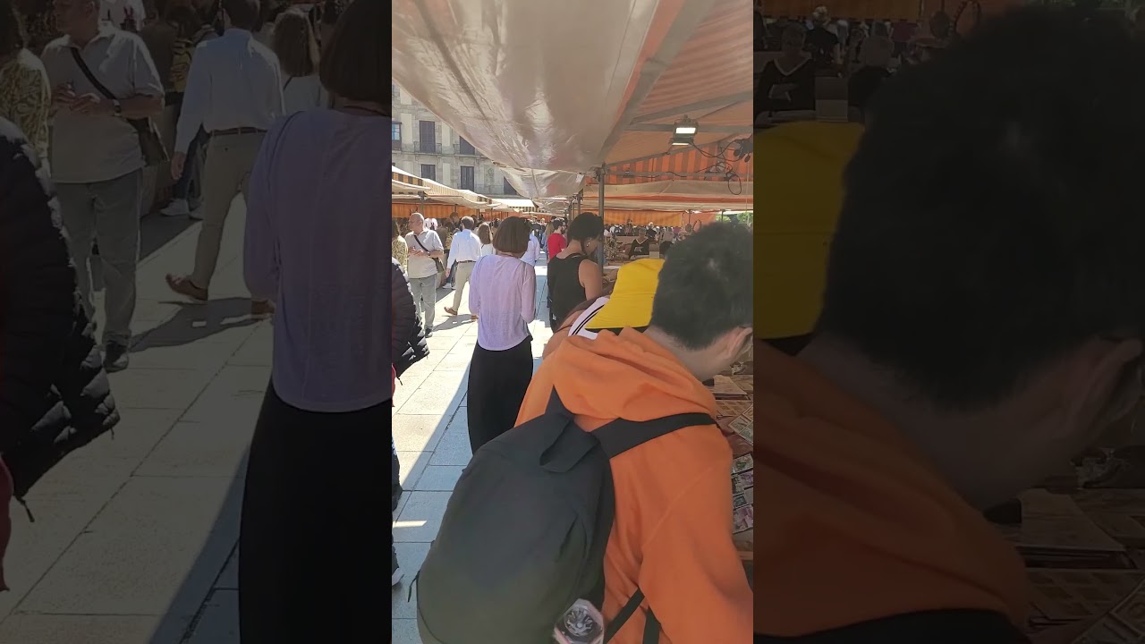 빈티지 플리마켓@바르셀로나 대성당 앞 광장 