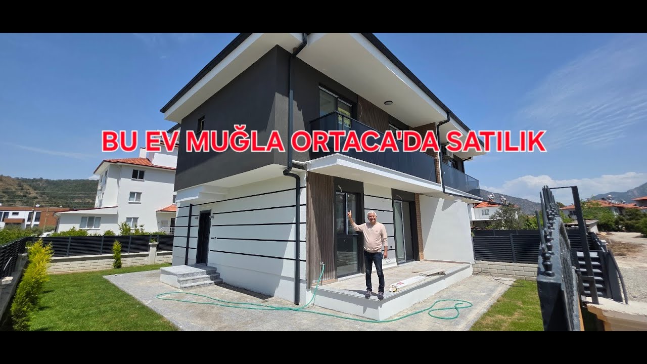 ORTACA ÇAYLI 'DA SATILIK MÜSTAKİL BAHÇELİ VİLLA (SATILDI)