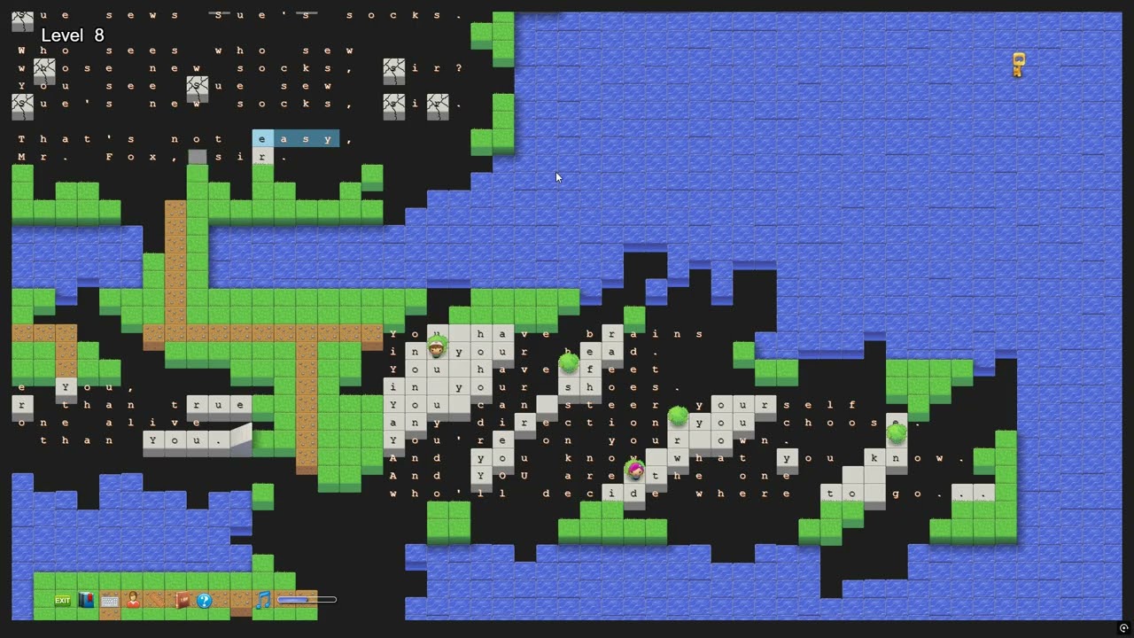 Vim Adventures 第八关 容易掉坑里