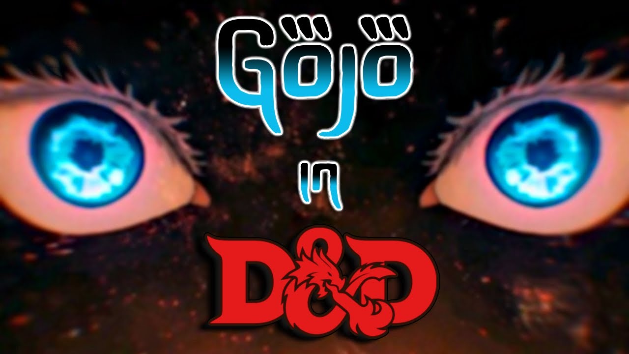 Building Gojo with Unlimited Void (+ giveaway) in DnD 5e 🤞🏻🌌