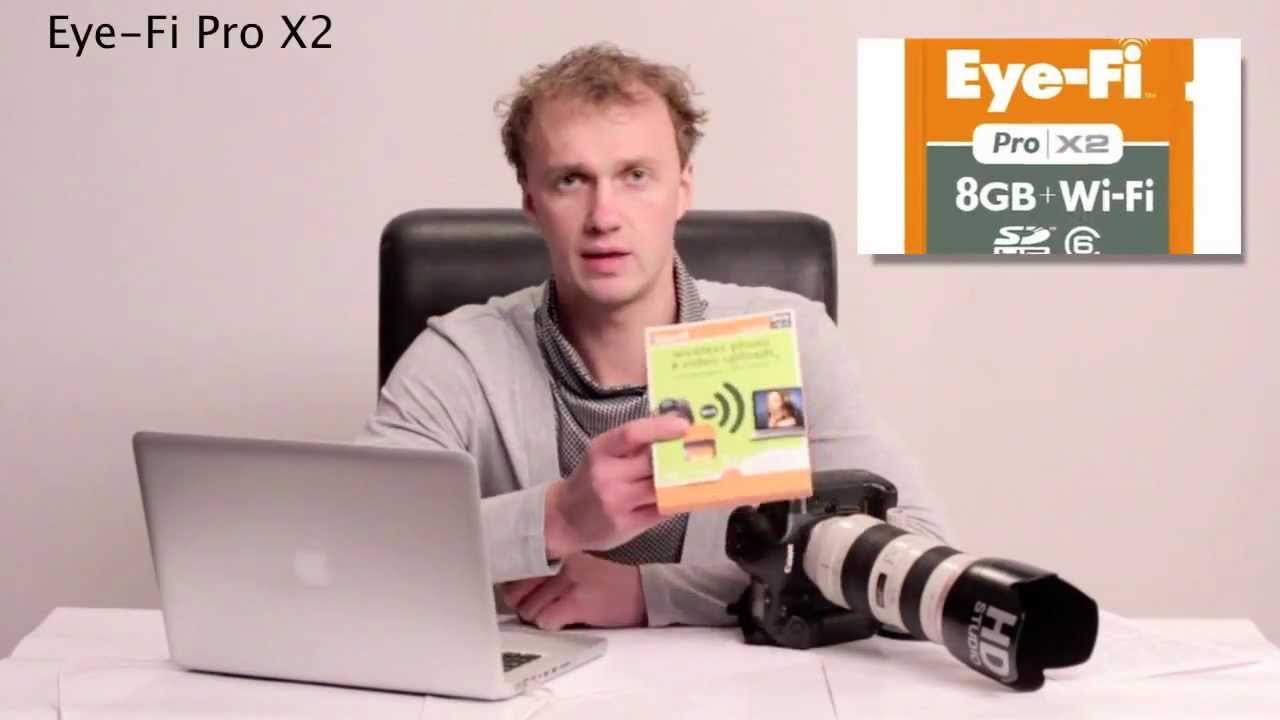 Eye-Fi Pro X2 Тюнинг фотоаппарата - добавляем WIFI .mp4