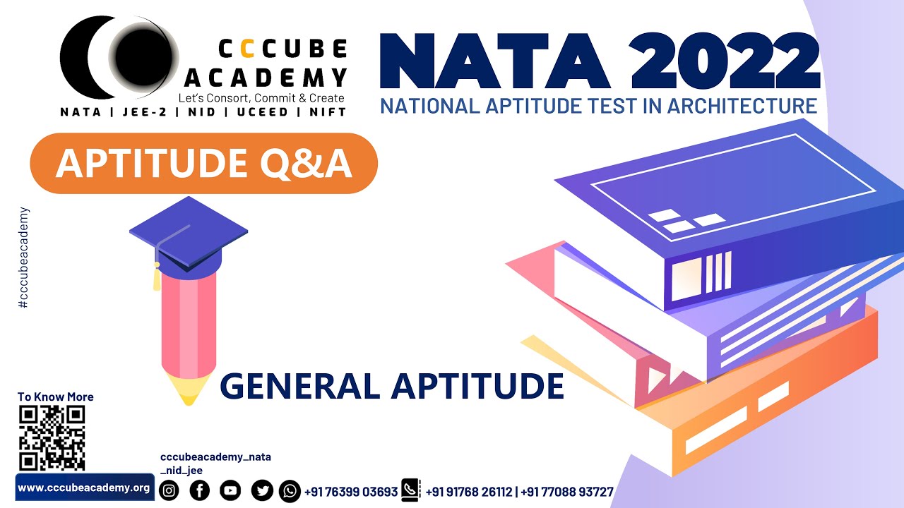 NATA 2022 | Sample Questions on General Aptitude