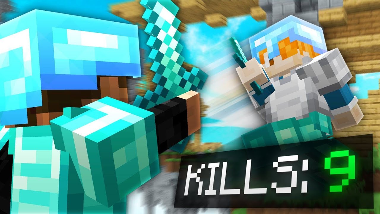 Godly 9 kill strength chain in skywars (Stream Highlights)