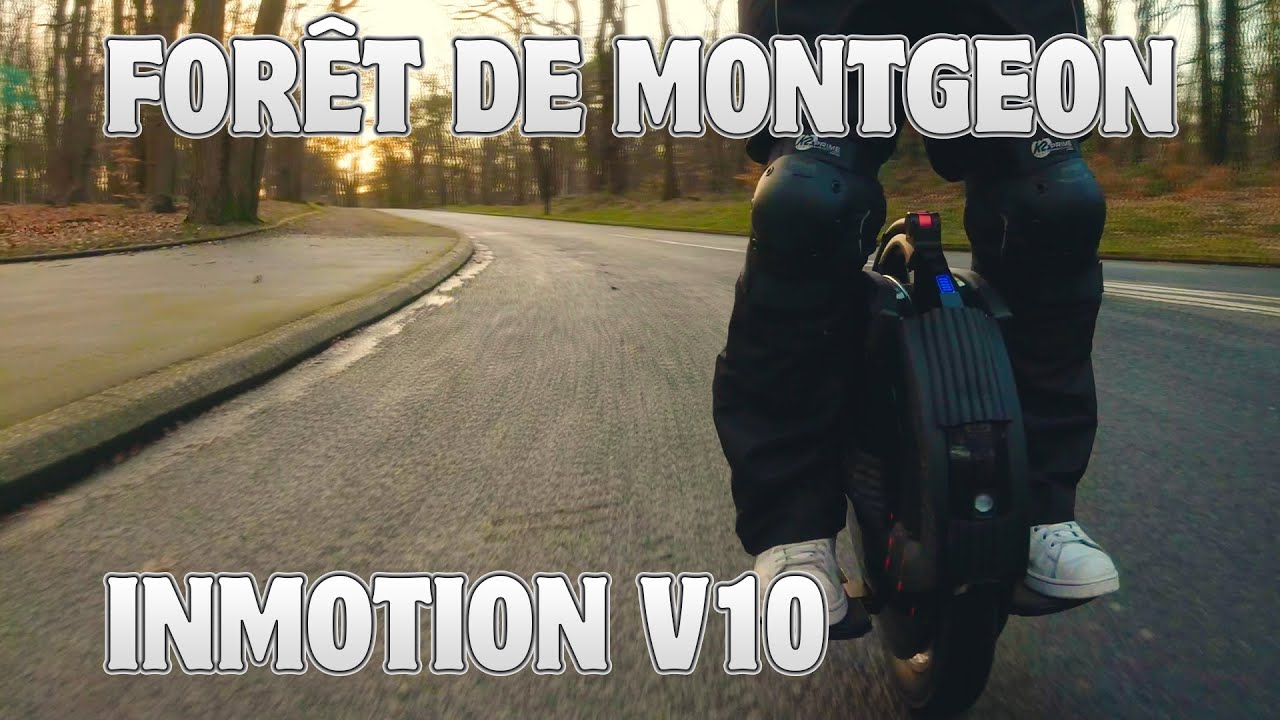 CINEMATIC | Forêt de Montgeon en gyroroue - Le Havre | Inmotion V10 | Osmo Action | Tranquille 😎
