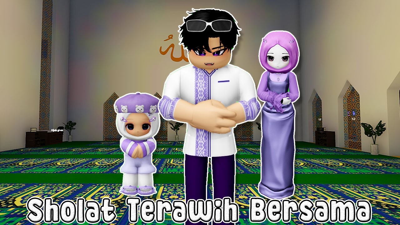SHOLAT TERAWEH PERTAMA DI MASJID KOMPLEK | NEW DRAMA VERSI RAMADHAN