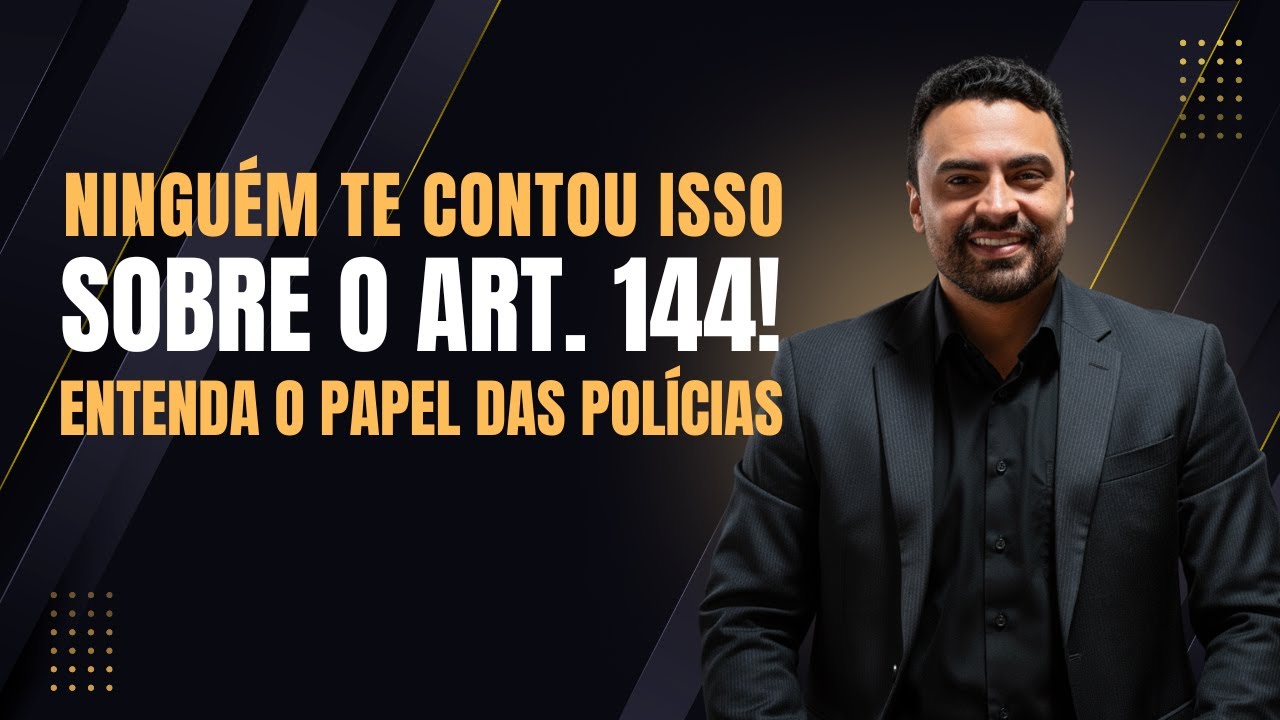 Art. 144 – Segurança Pública | Tema que mais cai na PPMG 2025