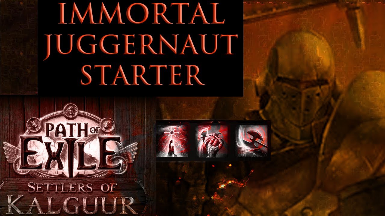 Immortal Juggernaut Offmeta | Path of Exile 3.25