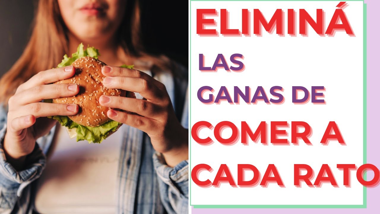 8 Formas de ELIMINAR el HAMBRE EMOCIONAL (COMER por ANSIEDAD)