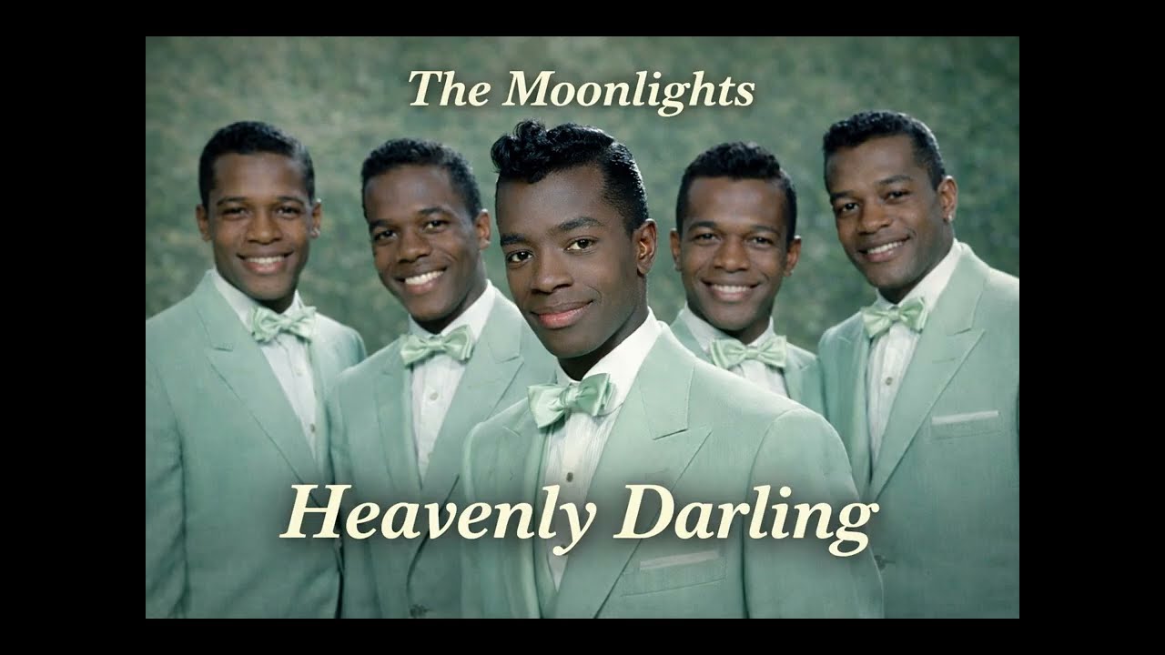 The Moonlights - Heavenly Darling (A) #TheMoonlights #HeavenlyDarling #1950sDooWop #VintageHarmony