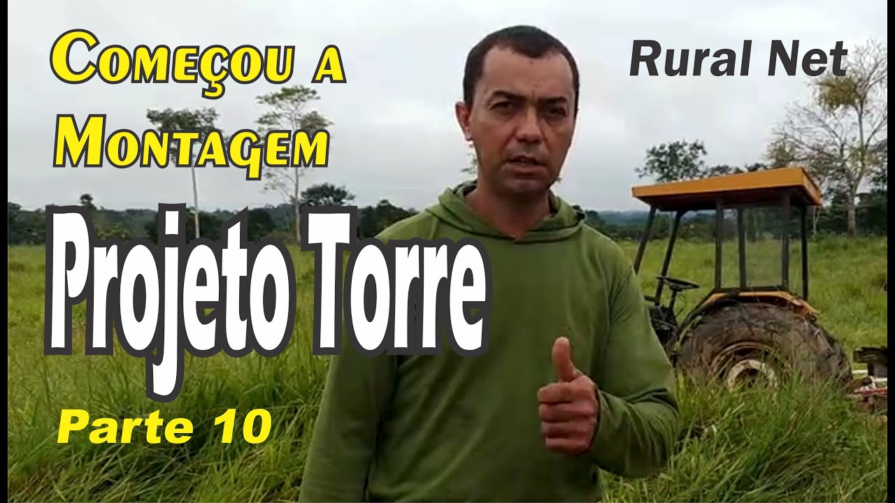 Como fazer uma torre estaiada de internet e telefonia do projeto a instalação