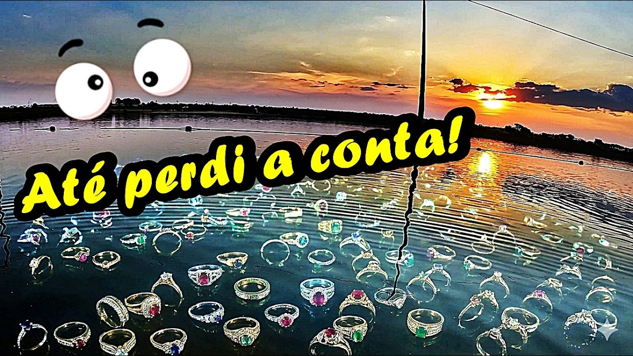 Encontrei 30(trinta) anéis no mesmo dia.