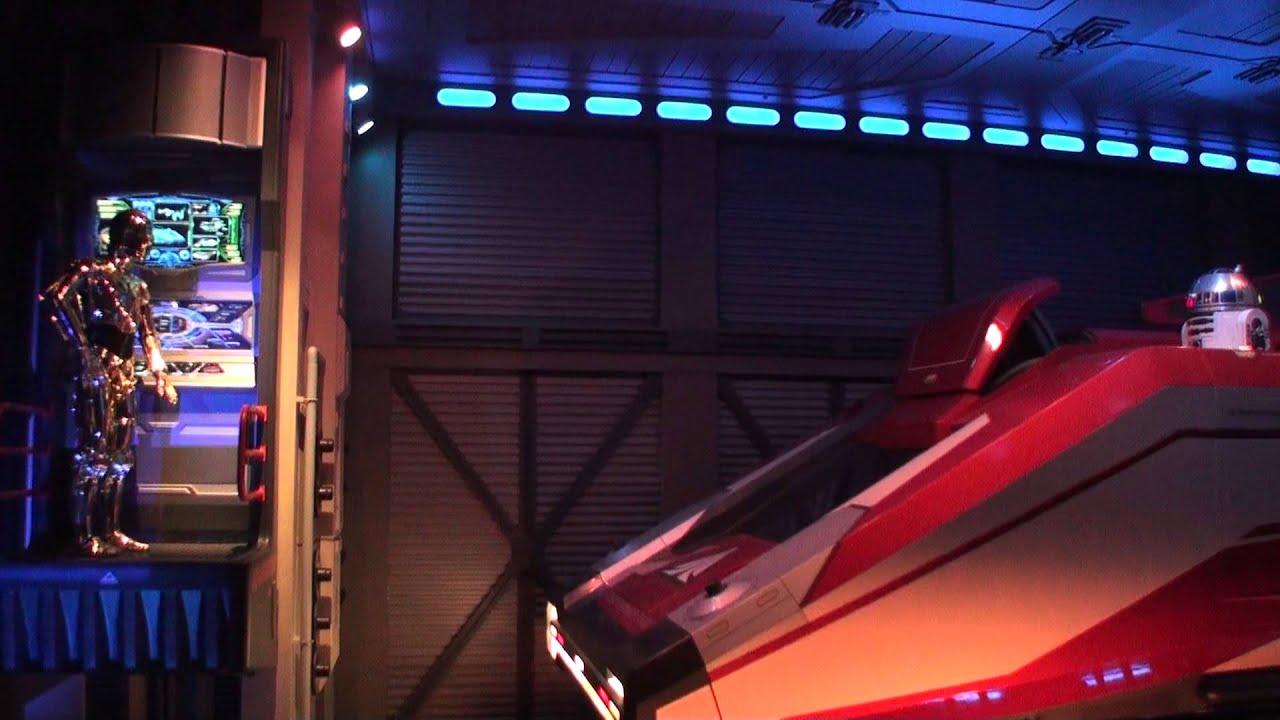 TDL : New STAR TOURS【Maintenance Area】. 新･スター･ツアーズ【保守点検エリア】
