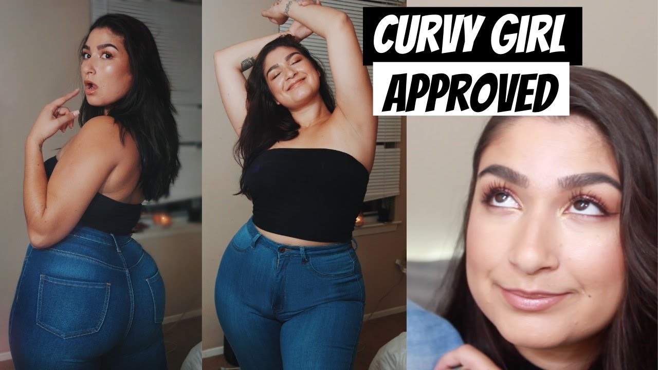 CHUBBY GIRL FRIENDLY JEANS // Monotiques Try-On Haul