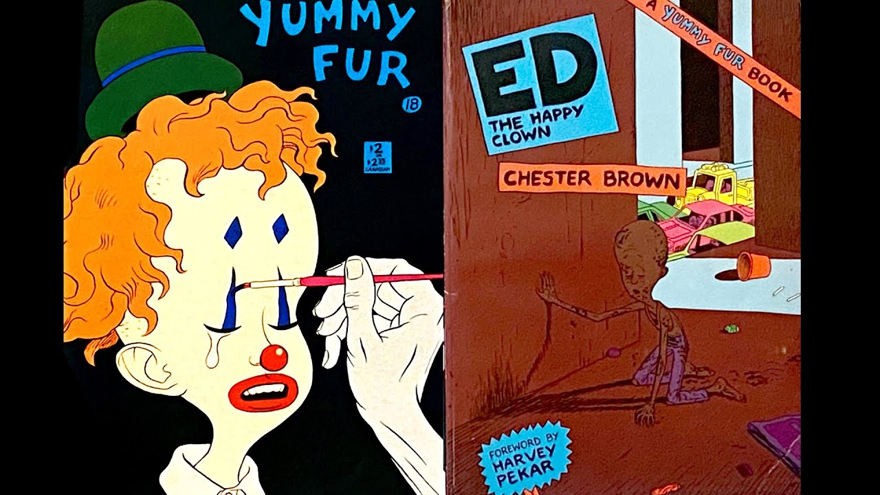 Behold the Scatological Gory Glory of Chester Brown's Ed the Happy Clown
