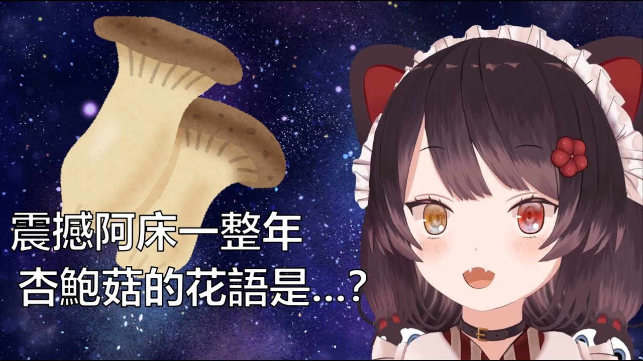 讓三頭犬都為之震撼的杏鮑菇的花語是...?【戌亥とこ/にじさんじ】