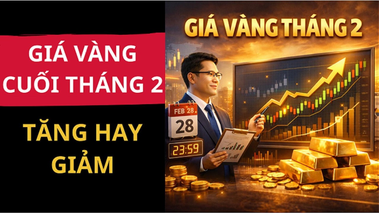 GIÁ VÀNG CUỐI THÁNG 2 TĂNG HAY GIẢM ? | TƯ DUY LẬP NGHIỆP