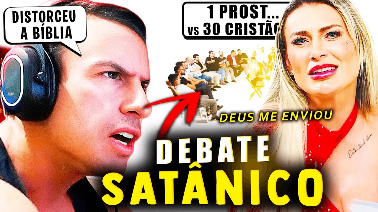 SUPER XAND&Atilde;O REAGINDO - 1 DO JOB VS 31 CRIST&Atilde;OS | FT. ANDRESSA URACH (COMPLETO) REDCAST