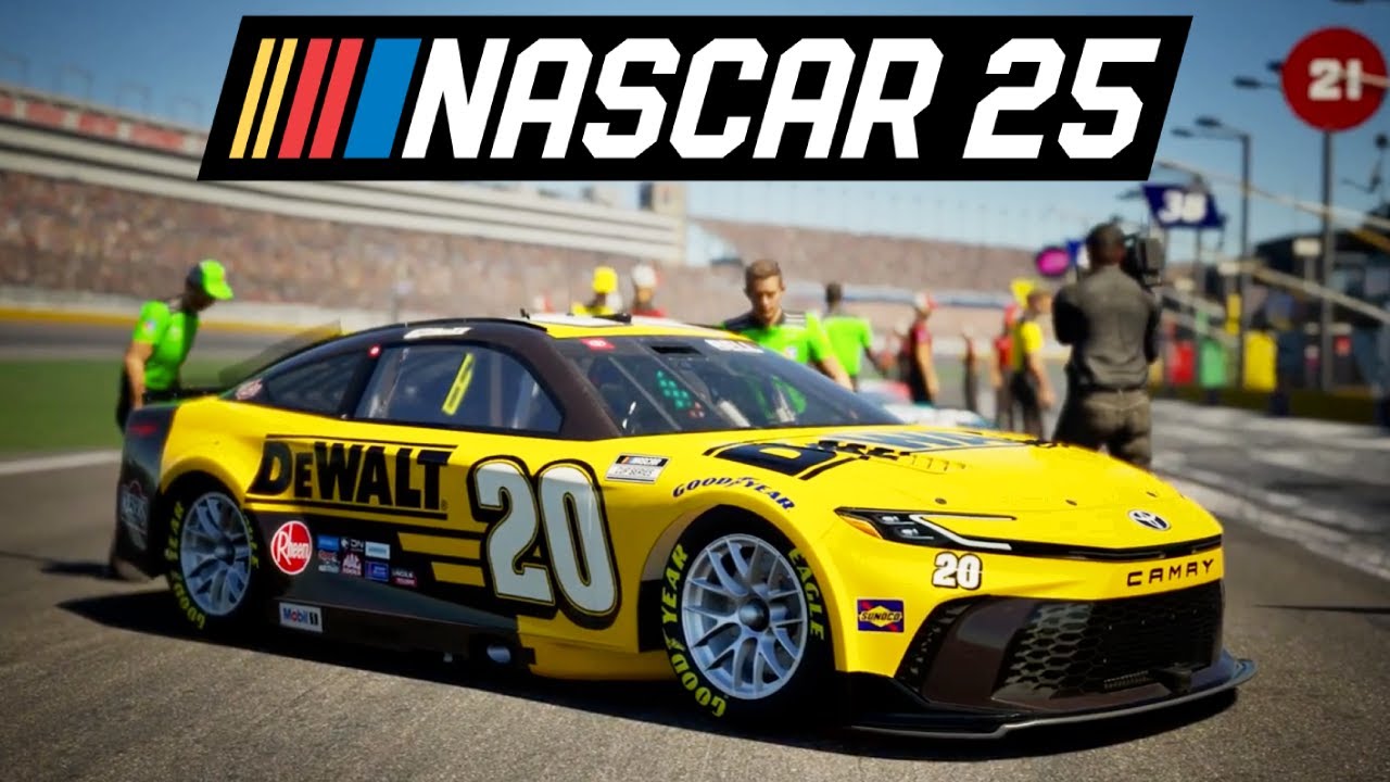 NASCAR 25: Презентация в день гонки! | Трассы выглядят НЕВЕРОЯТНО!