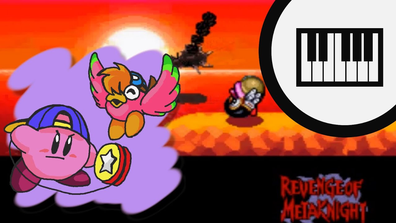 Kirby Super Star - Revenge of Meta Knight - Ending (Piano)