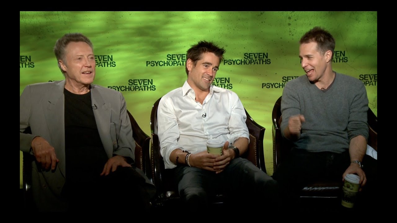 SEVEN PSYCHOPATHS Interview: Colin Farrell, Sam Rockwell and Christopher Walken