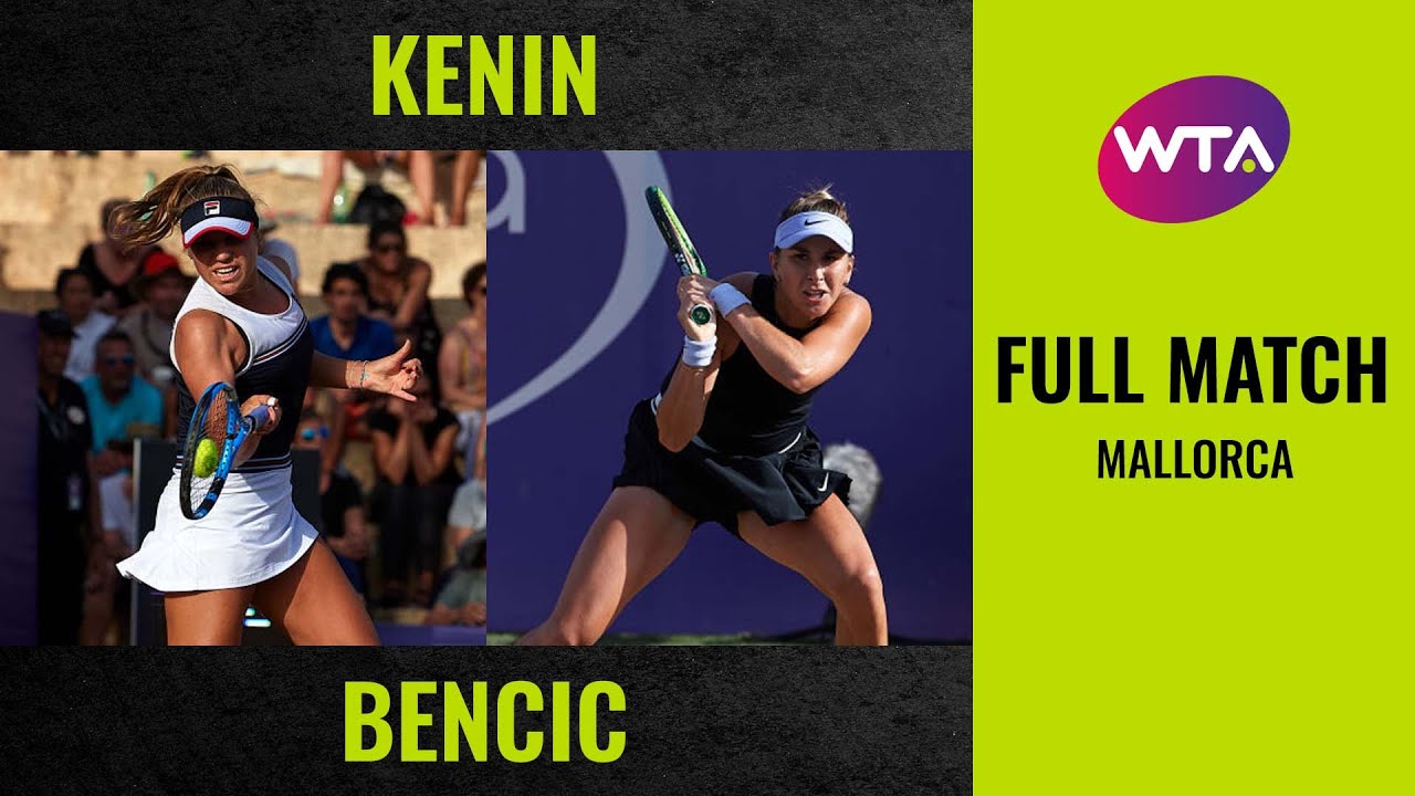 Sofia Kenin vs. Belinda Bencic | Full Match | 2019 Mallorca Final