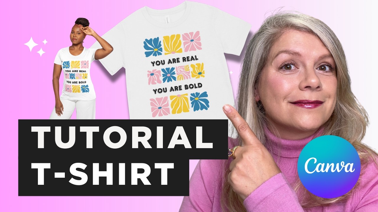 Los Secretos para dise&ntilde;ar camisetas👚con CANVA y Printful (&iexcl;sin experiencia!) 🤑