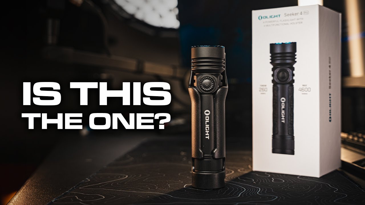 Olight Seeker 4 Pro Unboxing &ndash; 4,600 Lumens of Insane Power!