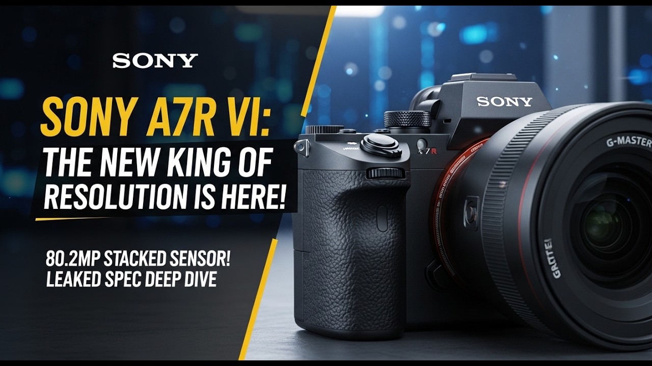 Sony A7R VI Official Leaks: The NEW King of Resolution is Here!