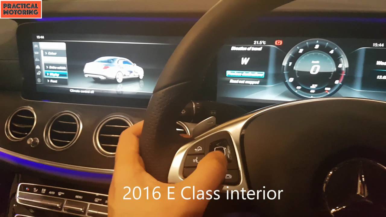 Mercedes-Benz 2016 E Class interior
