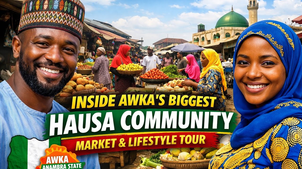 Inside Awka’s Biggest Hausa Community | Full Market & Lifestyle Tour | Anambra State