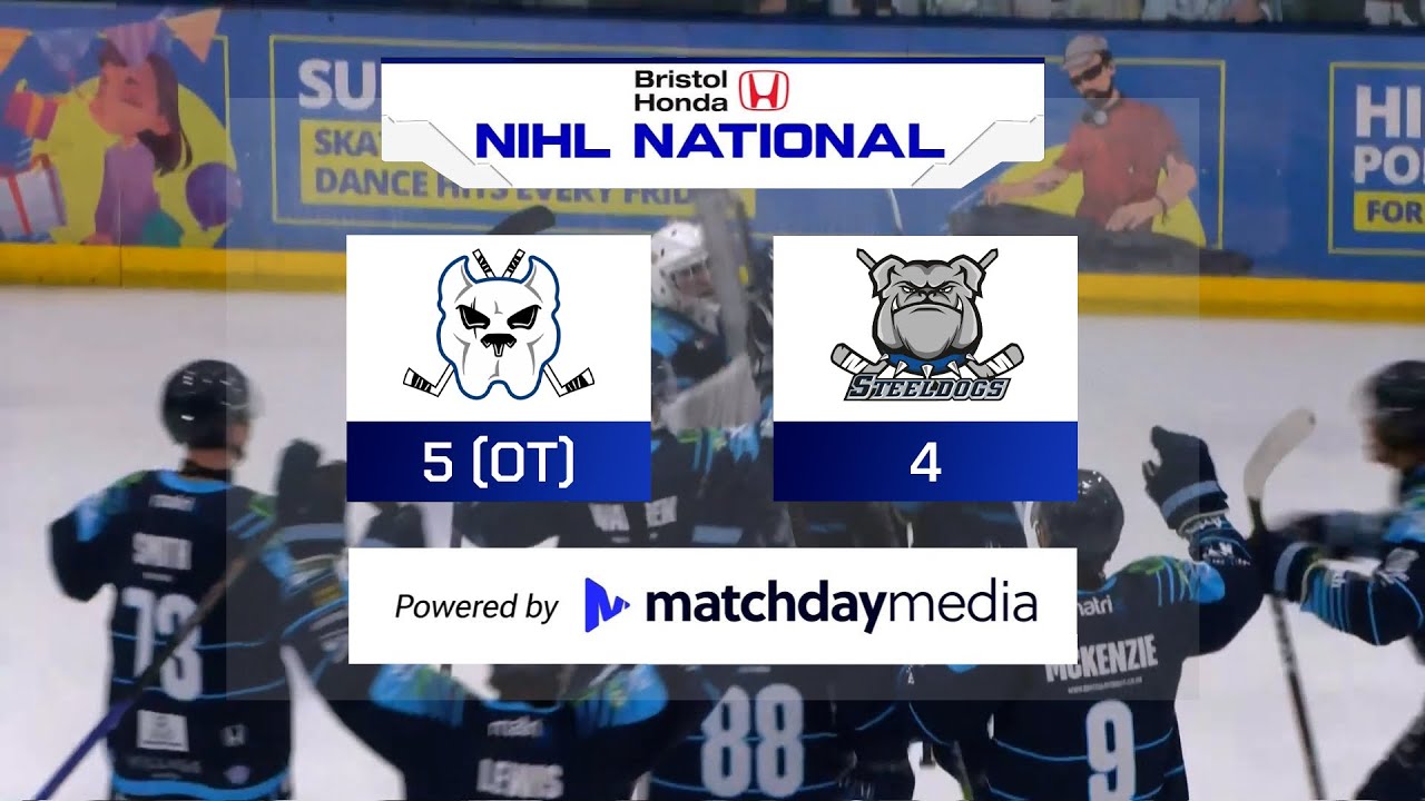 HIGHLIGHTS - Pitbulls 5-4 (OT) Sheffield Steeldogs (2-3-24)