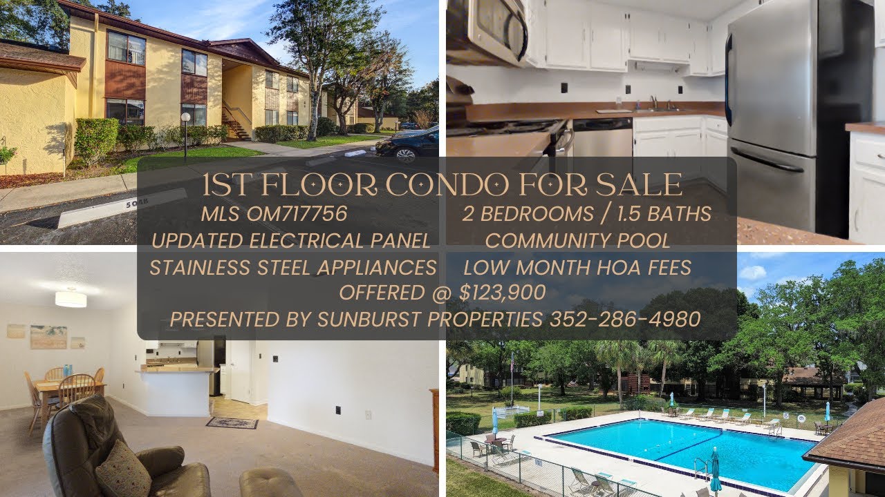 First Floor Condo for Sale - Silver Springs Shores - Ocala, FL 34472