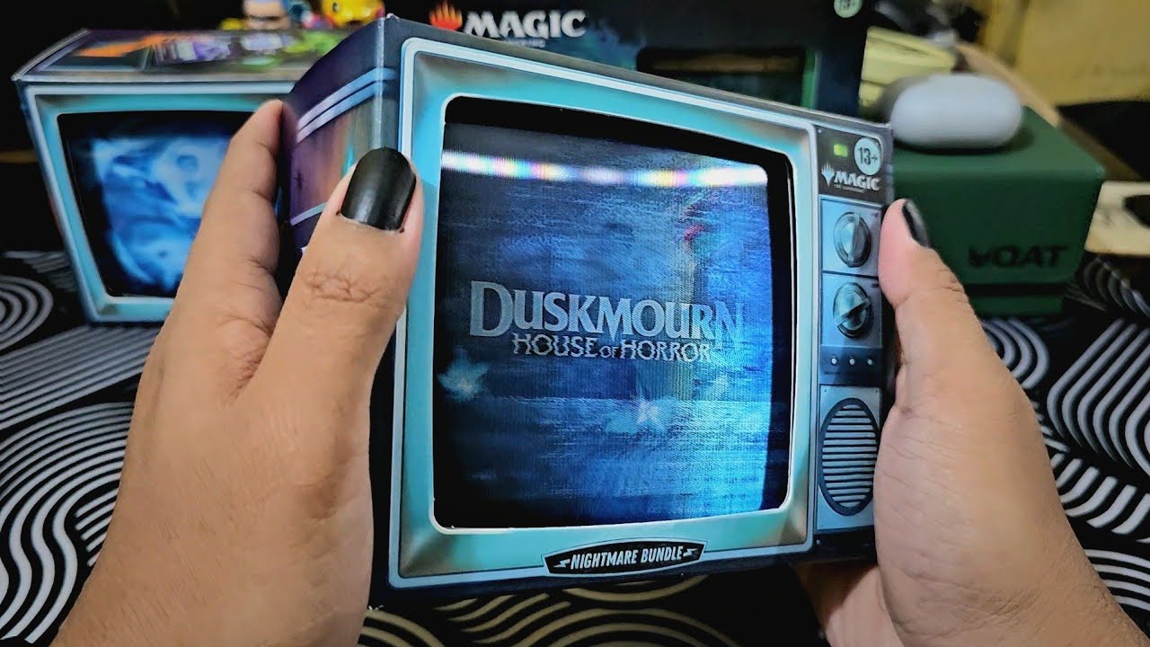 Unboxing the Duskmourn Nightmare Bundle (Late Post)