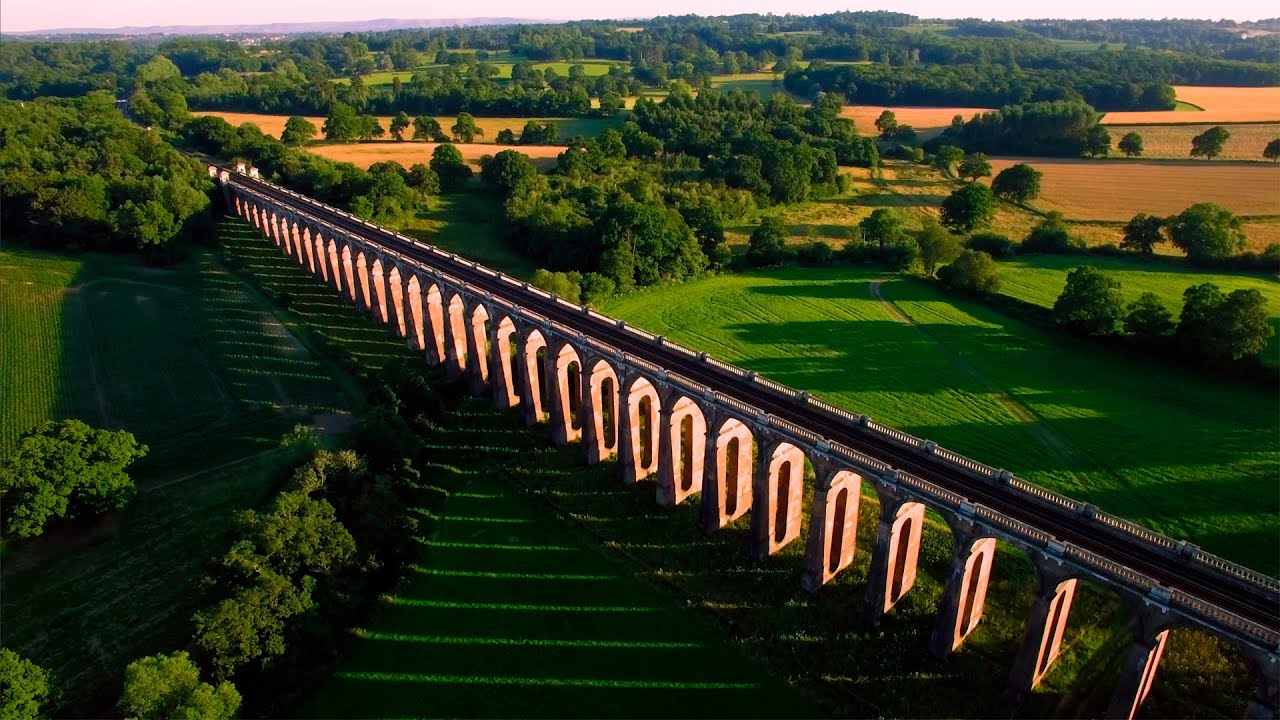 Balcombe Viaduct Rumble Drone