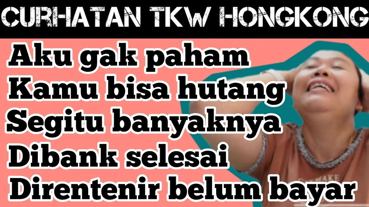Aku gak paham kamu hutang bisa sampai segitu banyaknya di bank selesai direntenir belum dibayar