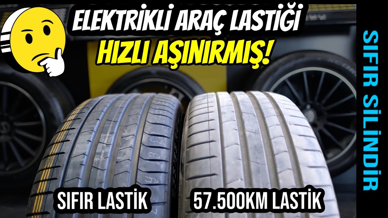 Elektrikli Araç Lastikleri Çok Mu Hızlı Aşınır? | 57.500km'de Lastik Üzerinden Analiz