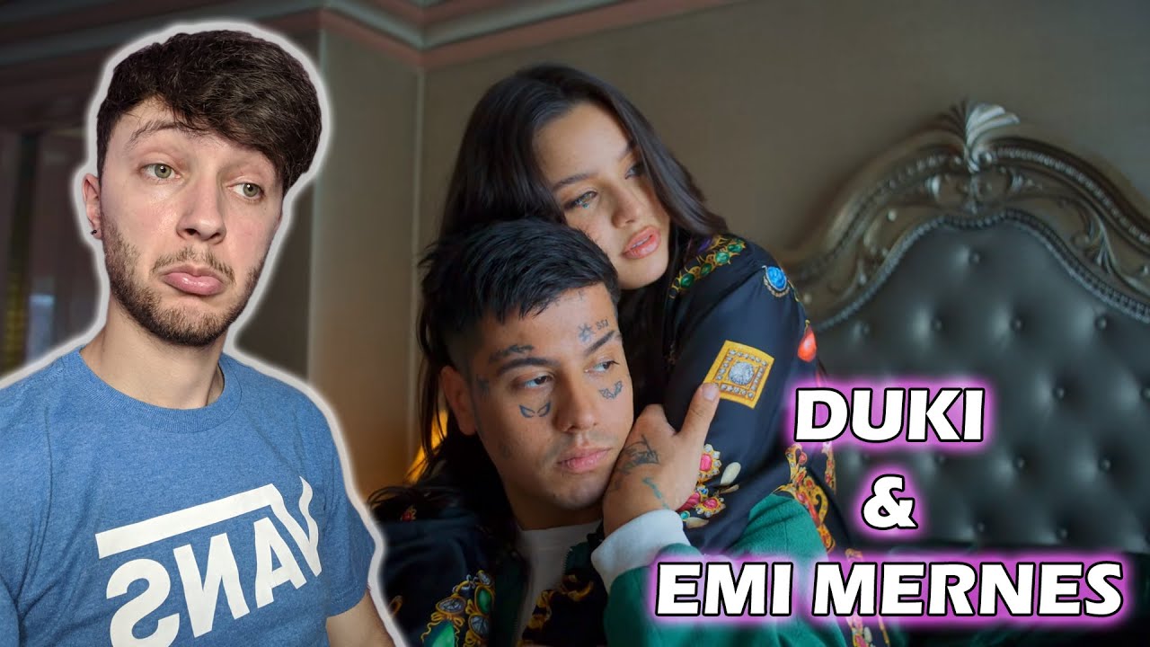 ARGENTINO Reacciona a Emilia & Duki - Como Si No Importara | Primera reacción a Emi Mernes - Español