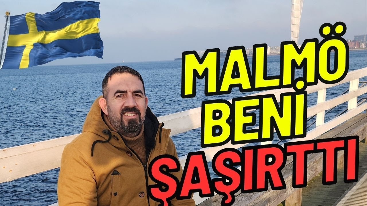Malmö Gezilecek Yerler 🇸🇪 | Turning Torso, Folkets Park & Sahil Turu (İsveç)