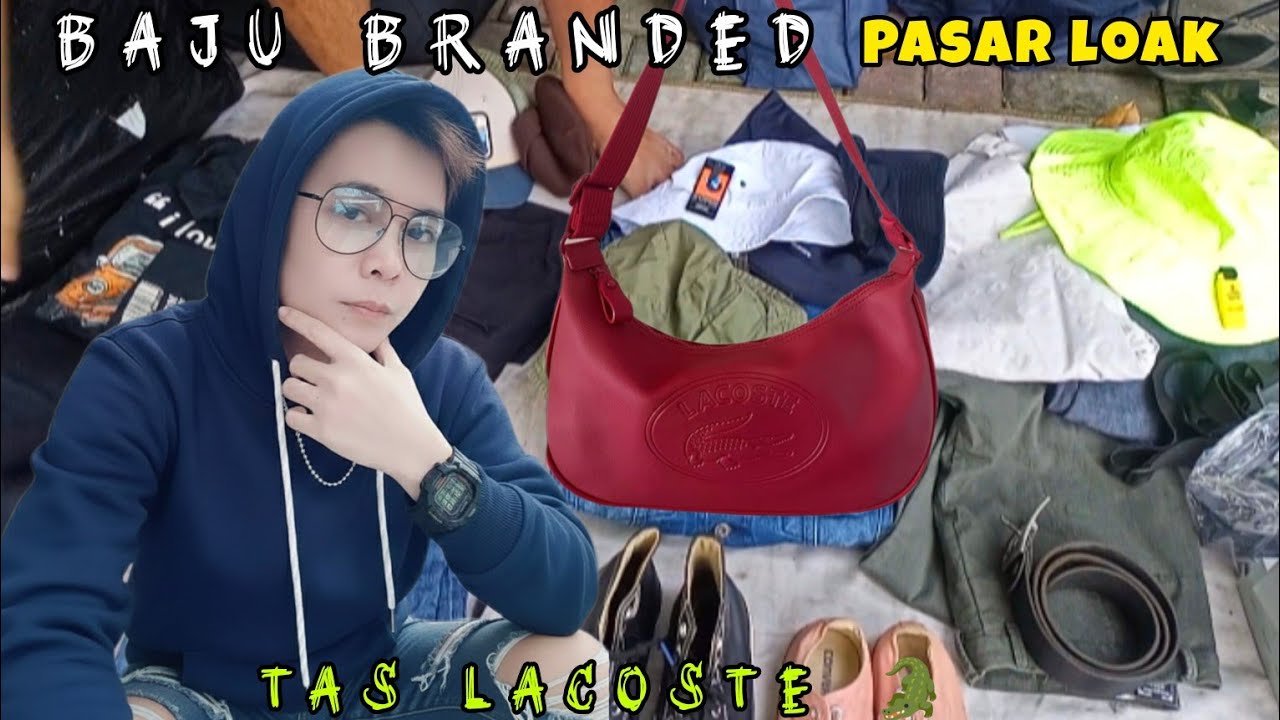 BAJU LEBARAN BRANDED-TIMBERLAND HUGO BOSS ZARA MAN, TAS ORI CUY LACOSTE‼️Pasar Loak Kebayoran 