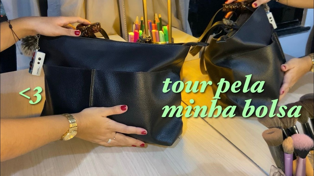 o que tem na minha bolsa