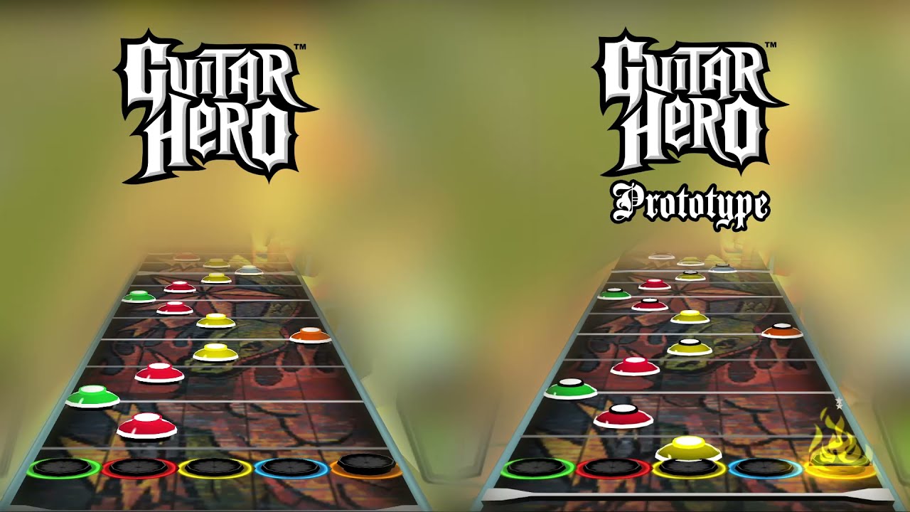 Guitar Hero 1 Prototype - 