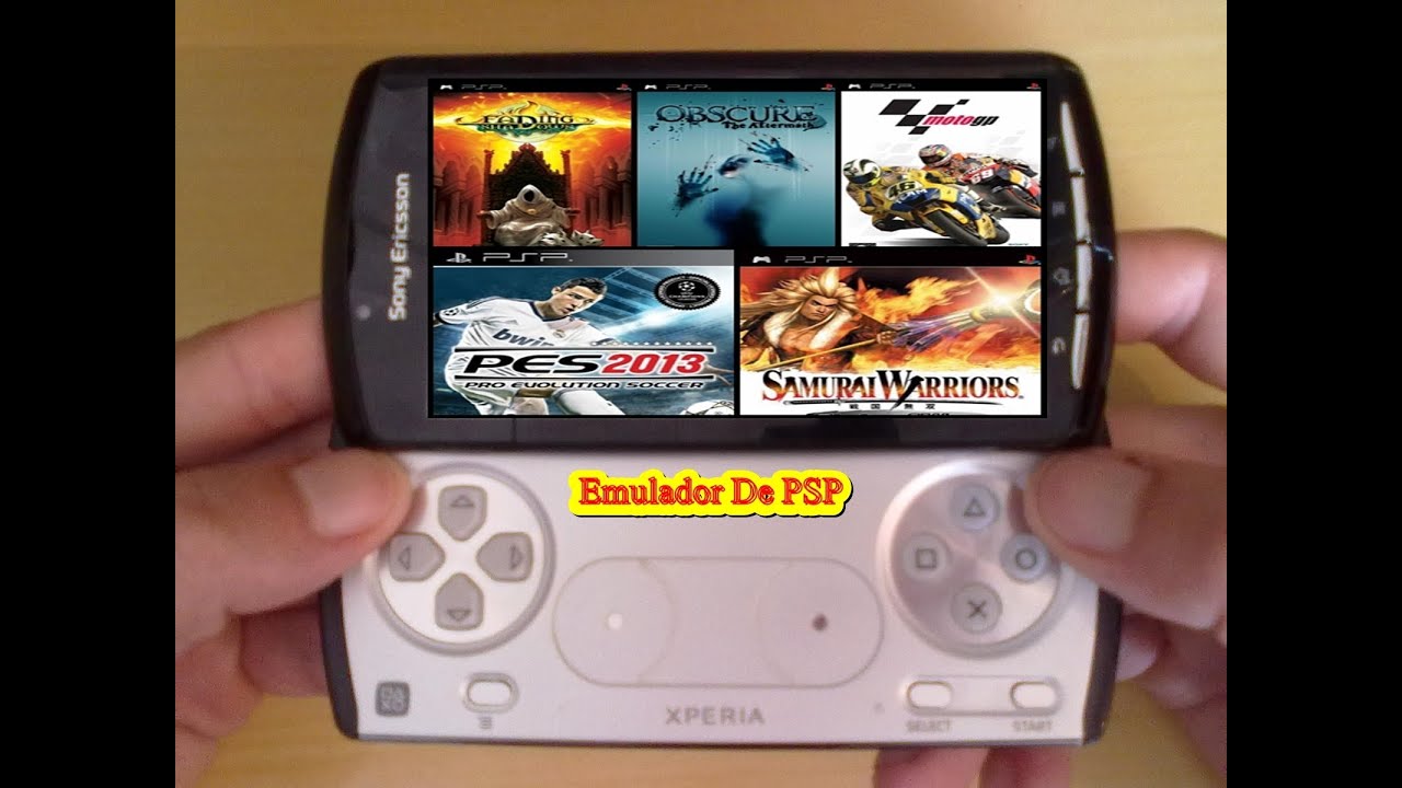 Xperia Play Testando O Emulador De PSP