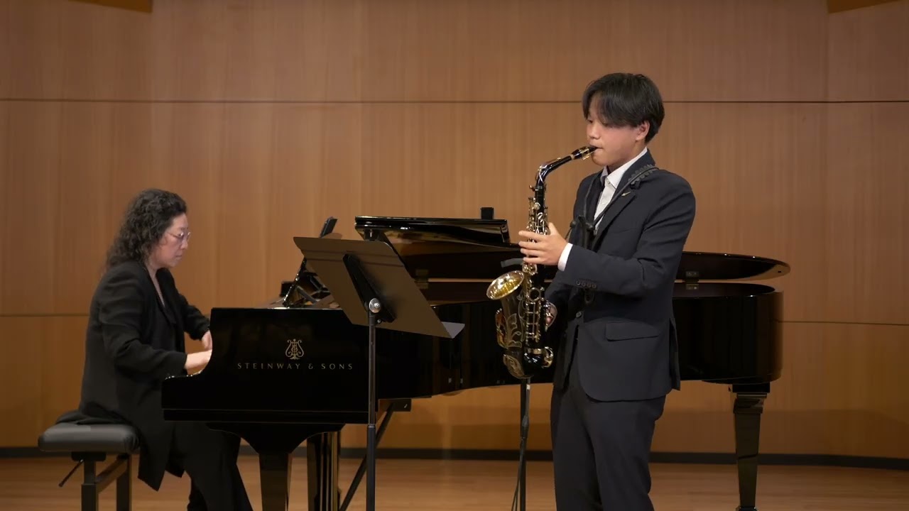 Creston Concerto for Alto Saxophone Mvt. 1, Energetic