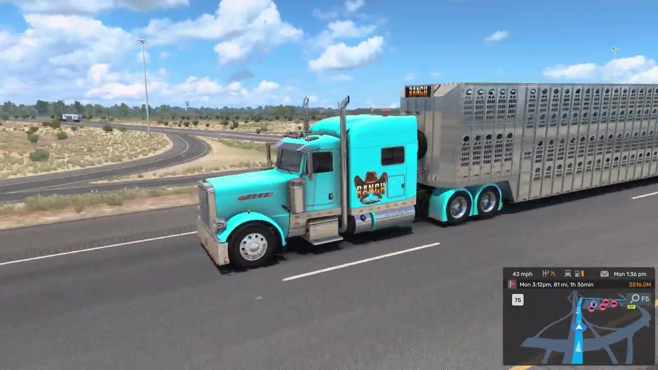Peterbilt 389 American Truck Simulator 4K