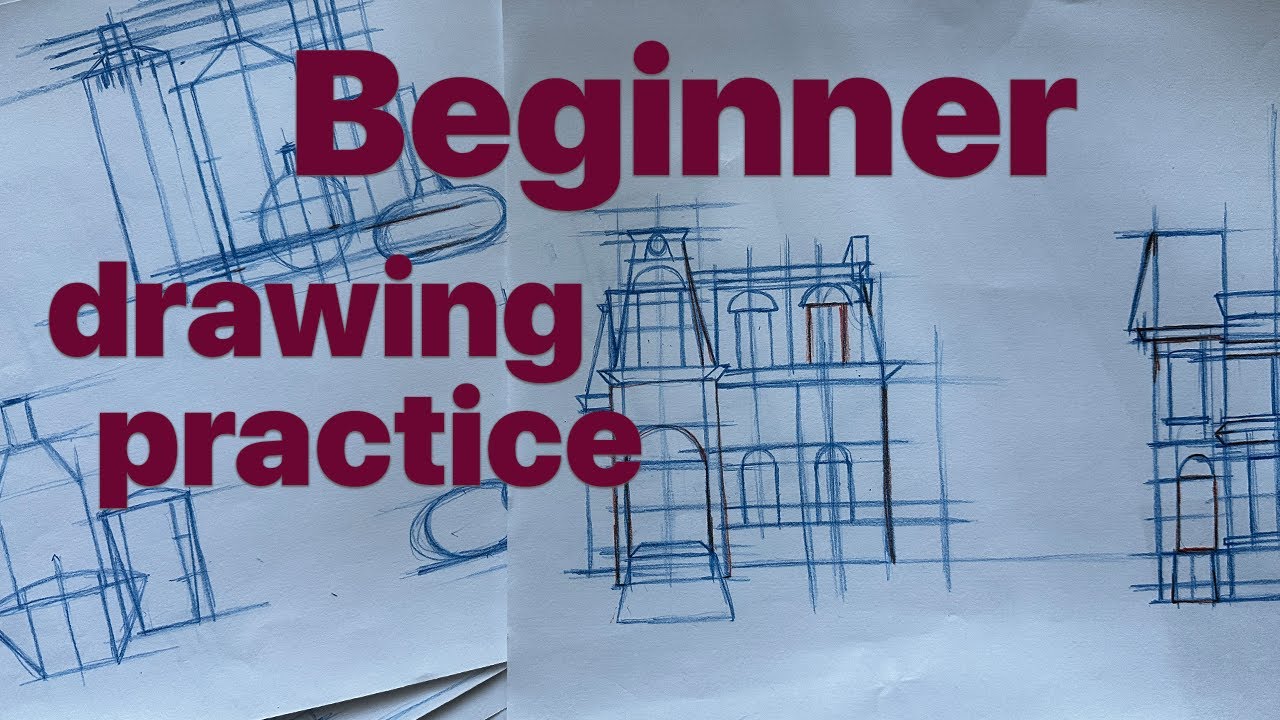 Beginner Drawing Practice - We're going back to basics.