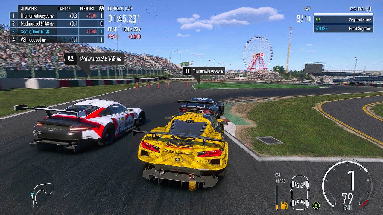 The Chevrolet Corvette C8.R Is a Beast Around Suzuka (Forza Motorsport)